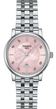Tissot Carson Quartz Pink Mother of Pearl Dial Ladies Watch T122.210.11.159.00