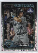 2024 Topps Pro Debut Sparkle Foil 110/175 Connor Burns #PD-49 ut4