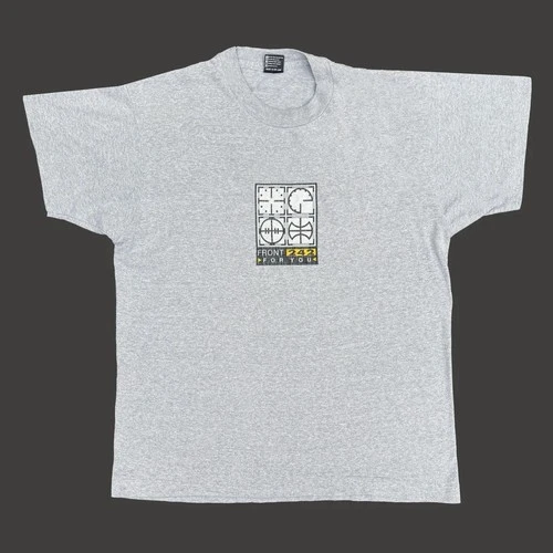 Front 242 91 90s Vintage Punish Your Machine Band Conce 1990s vintage concert t-shirt, vintage, single stitch, B+ condition