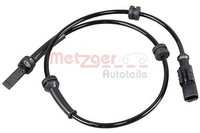 Sensor Raddrehzahl Hinten Metzger 09001344 FÜR Fiat ABS Sensor Raddrehzahlsensor