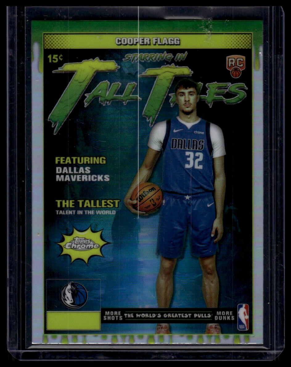2025-26 Topps Chrome #TT-16 Cooper Flagg Tall Tales Refractors