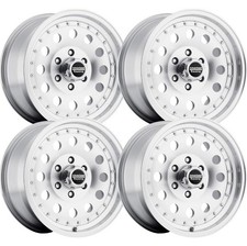 Set-4 American Racing Ar62 15x10 5x4.755x120.65 Machined -38mm Wheels