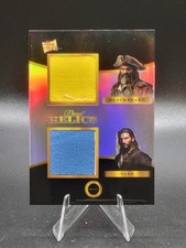 2025 Pieces of the Past Pirates Dual Cloth Relic Blackbeard Charles Vane #675