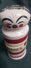 Vintage Ceramic Barber Pole Razor Blade Bank — photo 6