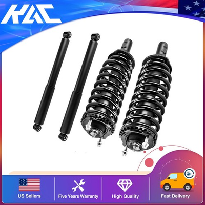 #ad 4PCS Front and Rear Shock Absorber Assembly Fits 02 09 Chevy Trailblazer 37241 $165.29