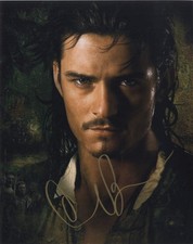 ORLANDO BLOOM as Will Turner - Pirates Of The Caribbean GENUINE AUTOGRAPH - SWAU