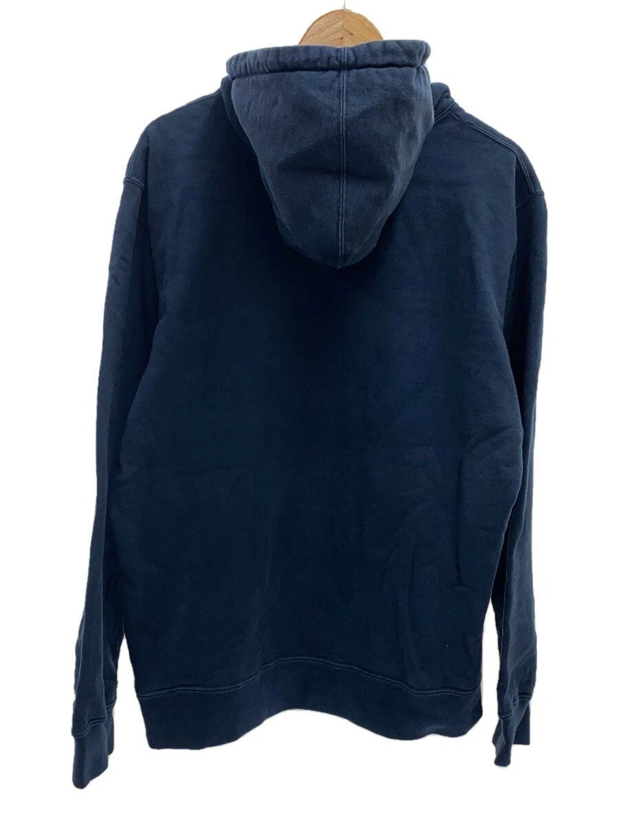 Supreme Felpa con Cappuccio L Cotone Navy Set In Logo Felpa con Cappuccio 19SS Usata