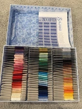French Sajou Embroidery floss Retors du Nord 96 Cards complete collection