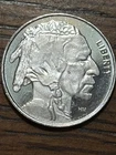 1/10 Pure . 999 Pure Silver Buffalo