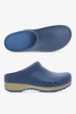 Dansko Women's Kane Blue Backless Clogs