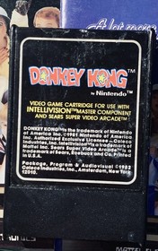 SUPER VIDEO ARCADE SEARS INTELLIVISION 9 GAME LOT CIB UTOPIA &1 DK CART  TESTED