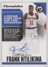 2017-18 Panini Chronicles Auto Red 87/149 Frank Ntilikina #CA-FNK Auto 0q0