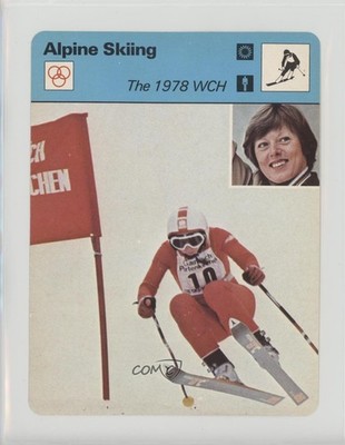 1977-79 Sportscasters Series 45 Geneva B Annemarie Moser-Proell The 1978 WCH 5x0