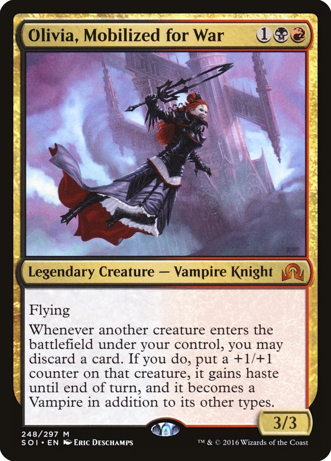 MTG Olivia, Mobilized for War (248/356) Shadows over Innistrad LP