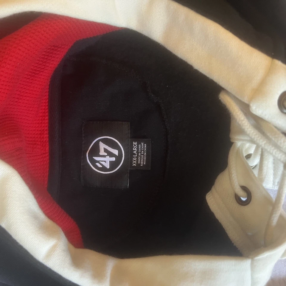 NFL Atlanta Falcons Hockey Jersey style mid weight cotton hoodie men XXXL - Image 3 of 4