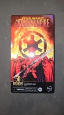 NIB  Hasbro Star Wars The Black Series 50th Anniversary 6 Inch Carnor Jax