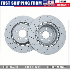1 Pair 34212284811 Rear 370mm Disc Brake Rotors For BMW F80 F82 F83 F87 M2 M3 M4