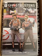 GHOSTBUSTERS  ANSWER THE CALL #1 RI  CAST PHOTO INCENTIVE VARIANT COVER IDW