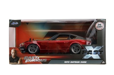 Jada 1:24 Fast & Furious X Movie 1972 Datsun 240Z Red Diecast