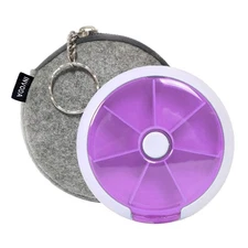 Pill Cases Weekly INVODA Pill Organizer 7 Day 3 Times Medicine Pill Dispenser...