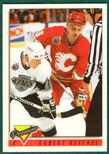 Robert Reichel - 1993-94 Topps Premier #404 - Calgary Flames Hockey Card