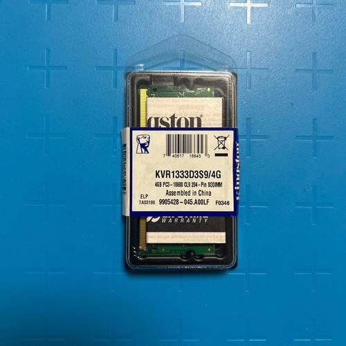 Kingston KVR1333D3S9/4G 4 GB DDR3 1333 MHz Desktop-Speicher-RAM-Modul