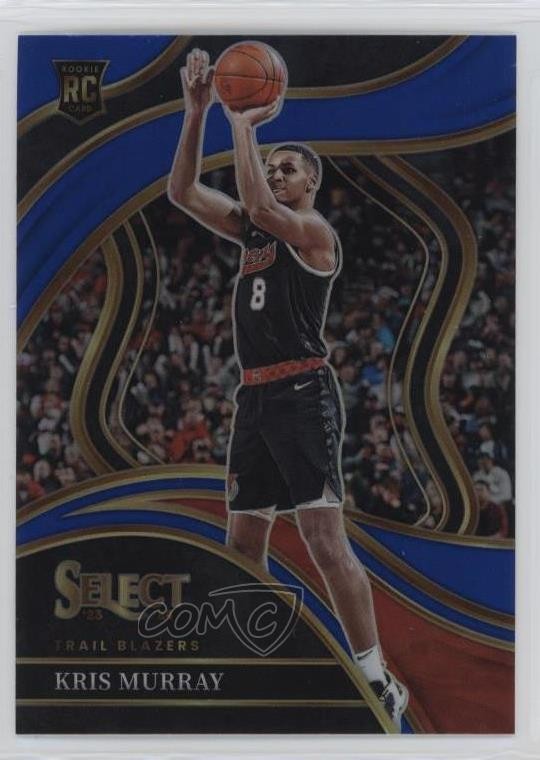 2023-24 Panini Select Courtside Blue Prizm Kris Murray #277 19fe