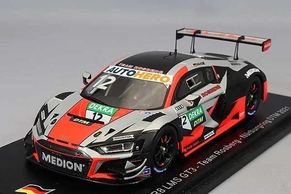 Spark SG804 1/43 Audi R8 Lms GT3 NO.12 Team Rosberg NüRburgring Dtm 2021-image