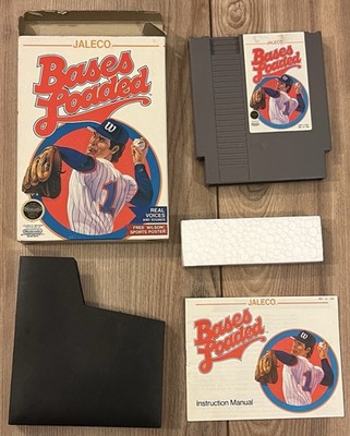 Bases Loaded (Nintendo NES, 1989) Complete CIB Tested Works
