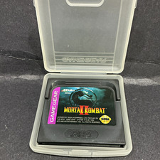 Acclaim Mortal Kombat Fighting Game Sega Game Gear 1994 Cartridge w/ Case Manual