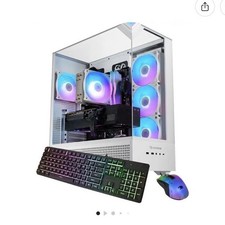 iBUYPOWER Element 9 Gaming PC i7 14700F RTX 5060Ti 32GB 1TB SSD RGB White