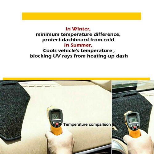 For Chevrolet Malibu 2012 - 2015 Dashboard Dash Mat Pad Cover Anti-Sun Inner - Imagen 4 de 5
