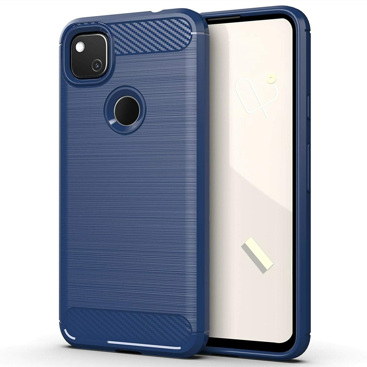 Pixel 4A Case With Screen Protector (Rebel Shield) Rugged Full Body Protective Cover With Build In Screen Guard For Goog - Foto 6