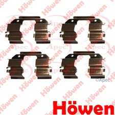 Fits Matiz Lanos 0.8 1.0 1.3 + Other Models Brake Pads Fitting Kit Front Howen