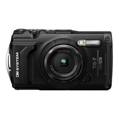 OM SYSTEM TG-7 wasserdichte Digitalkamera TG7 schwarz Neuware