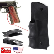 For PG1911-1 Grip Wraparound Rubber Government Finger Groove Grip Insert