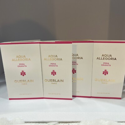 Lot 4: Guerlain Aqua Allegoria Pera Granita EdT Perfume Sample Spray 1 ml Each