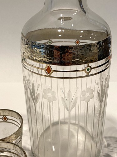 Antique Art Deco Liquor Set - Picture 6 of 11