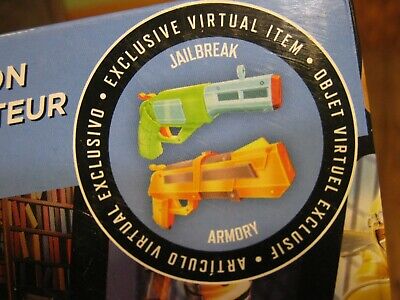 NERF ROBLOX JAILBREAK: ARMORY, INCLUDES 2 HAMMER-ACTION BLASTERS