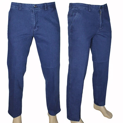 Jeans pantaloni uomo denim mastino tasca america elasticizzato tg 46 alla 60