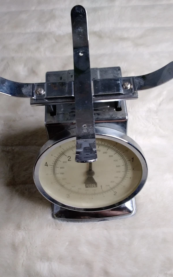 Винтажный механический хороший повар 5 фунтов Масштаб из нержавеющей стали в очень хорошем состоянии - Изображение 3 из 4