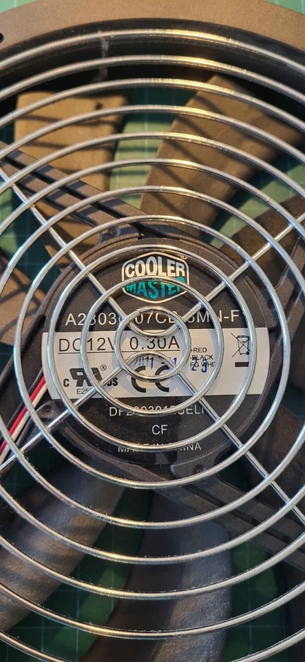 Cooler Master A23030-07CB-3MN-F1 230mm DV 12V 0.30A FAN - Image 2 of 2