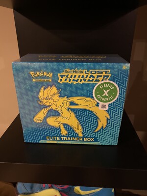 DEFECTIVE Factory Sealed Pokmon TCG Sun  Moon Lost Thunder Elite Trainer G3D