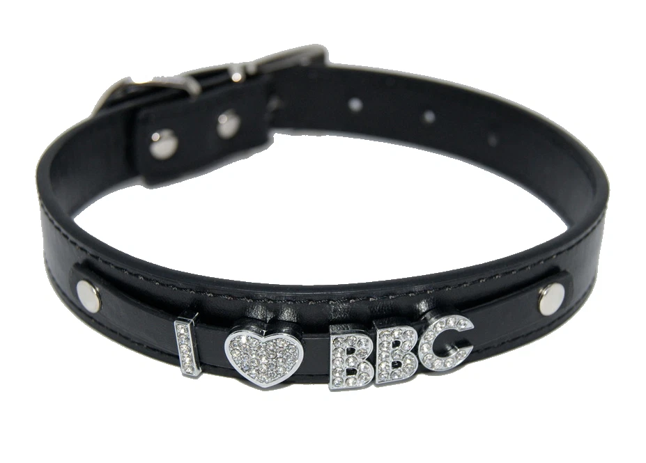 FOREVER FETISH I <3 BBC Big Black Cock Interracial QOS Swinger Bondage Collar Black Smooth UK