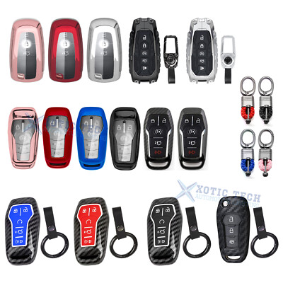 Key Fob Cover Protector Holder For Ford Mustang F150 Explorer LINCOLN MKZ MKC