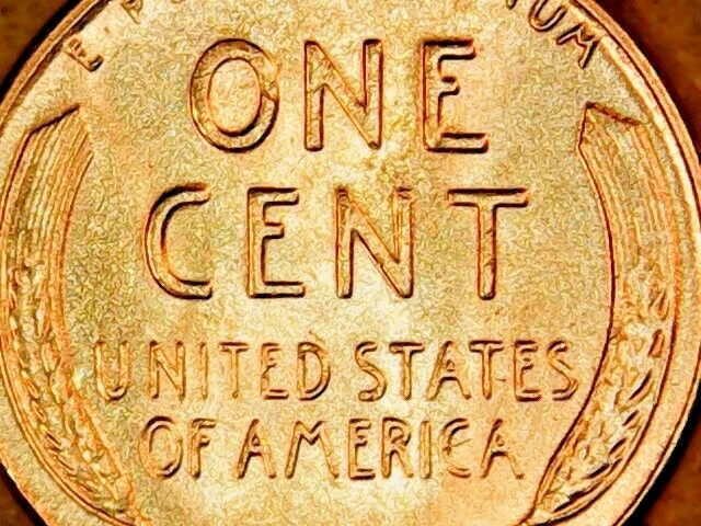 1953 S American Cent Circulated Red-Brown Lincoln Wheat Penny San
