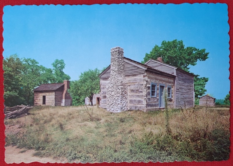Postcard-Doctors House Conner Prairie Pioneer Settlement Noblesville In-Pristine