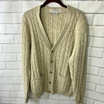 beige button up cardigan