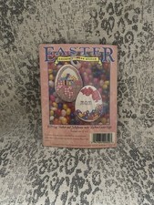 Country Cross Stitch 619 Kit Easter Set Jellybeans /Egg Basket Design New Sealed