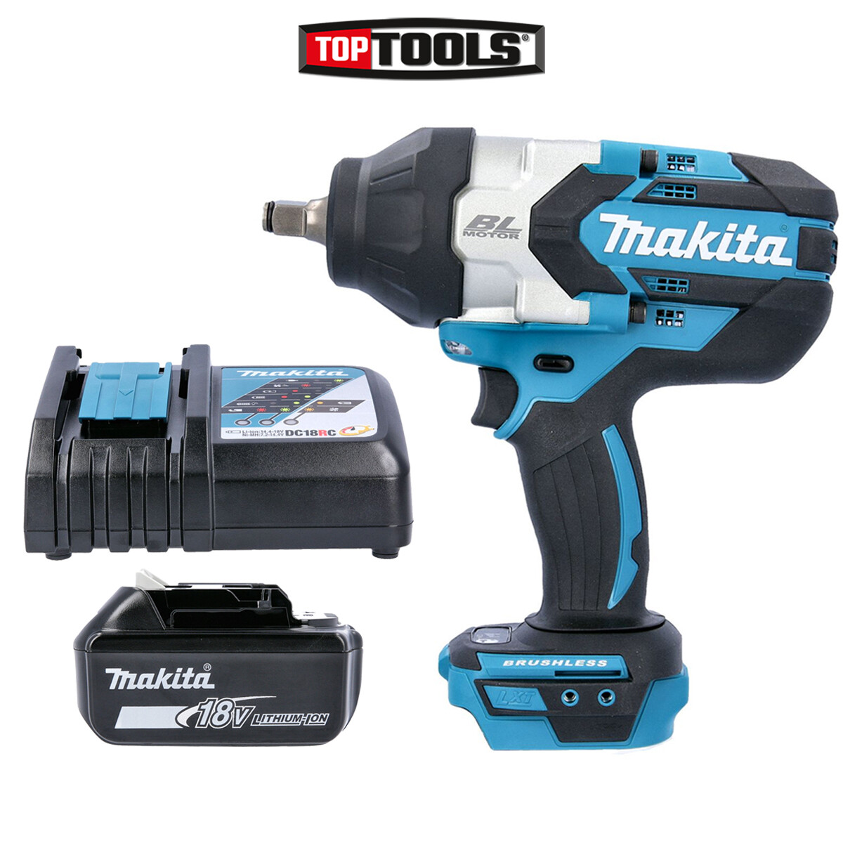 Makita DTW1002Z 1/2"" Impact Wrench 18v LXT Brushless 1600Nm - Body Only - Image 12